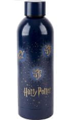 KIDS LICENSING EUROSWAN Nerezová fľaša na pitie Harry Potter Blue Potravinárska nerezová oceľ 18/8, 500 ml