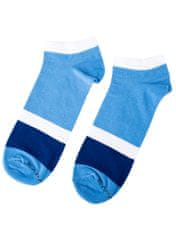 Pánske farebné členkové ponožky Slice svetlomodré veľ. 39-41