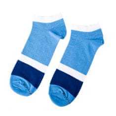 Pánske farebné členkové ponožky Slice svetlomodré veľ. 39-41