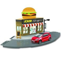 BBurago city 1:43 Fast food