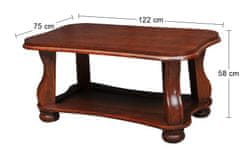 Pyka Konferenčný stolík Kala III - drevo D3