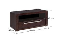 Pyka TV stolík Remi 1S - drevo D16