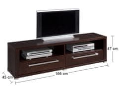 Pyka TV stolík Remi 2S - drevo D16