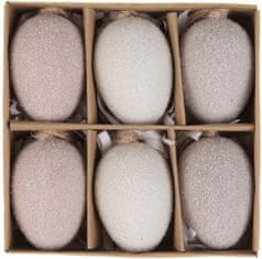 Autronic Vajíčka plastové v krabičke. 6ks/krabička. KLA617