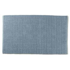 Kela Kúpeľňová rohož Leana 100x60 cm bavlna modrá