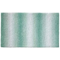 Kela Kúpeľňová rohož Ombre 65x55 cm polyester nefritovo zelená
