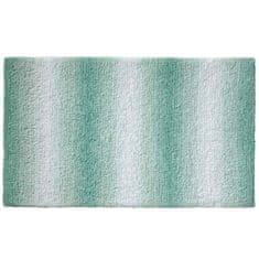 Kela Kúpeľňová rohož Ombre 80x50 cm polyester nefritovo zelená