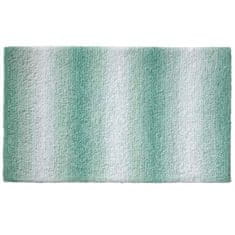 Kela Kúpeľňová rohož Ombre 120x70 cm polyester nefritovo zelená