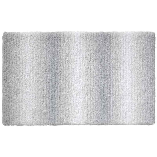Kela Kúpeľňová rohož Ombre 65x55 cm polyester sivá