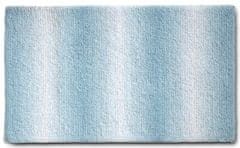 Kela Kúpeľňová rohož Ombre 100x60 cm polyester ľadovo modrá