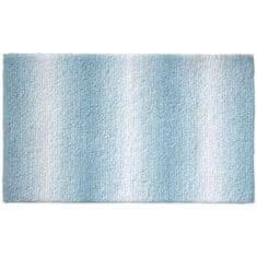 Kela Kúpeľňová rohož Ombre 120x70 cm polyester ľadovo modrá