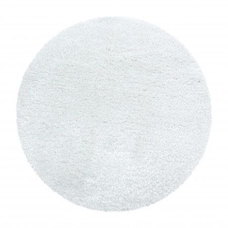 Ayyildiz Kusový koberec Brilliant Shaggy 4200 Snow kruh