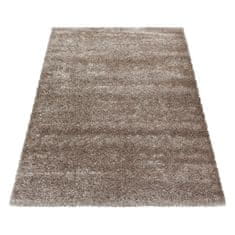 Ayyildiz Kusový koberec Brilliant Shaggy 4200 Taupe 140x200