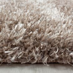 Ayyildiz Kusový koberec Brilliant Shaggy 4200 Taupe 80x150