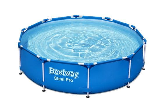 Bestway Bazén s konštrukciou 3,05 x 0,76 m biely bez filtrácie