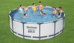 Bestway Bazén s konštrukciou 4,27 x 1,22m svetlo šedý set