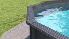 Steinbach Bazén Nuovo de Luxe 3,6 x 1,2m set Antracit