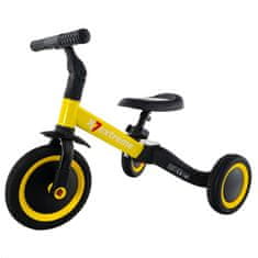 Bicykel 4v1 tr001 žltý