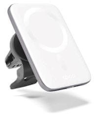 EPICO Ultrathin Wireless Car Charger - MagSafe compatible 9915101300218 strieborná/biela