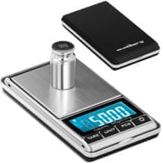 shumee Presná váha na šperky vreckové počítanie kusov LCD 500 g / 0,01 g
