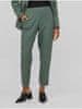 Elegantné nohavice pre ženy VILA - zelená XS