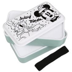 Disney Minnie Mouse a Daisy Disney 2x Mint nádoba na jídlo, krabička na oběd 18,5x5x5 cm
