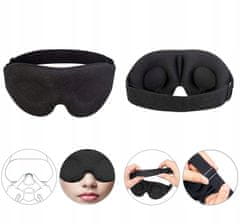 Medi Sleep Čelenka, 3D maska na oči na spanie, cestovanie profes