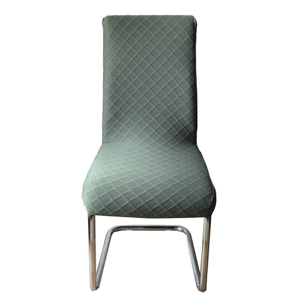 Home Elements  Poťah na stoličku sada 4 ks, 38x38x45 cm, zelený