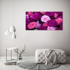 Wallmuralia.sk Foto obraz akrylové sklo Ruže 120x60 cm 2 prívesky