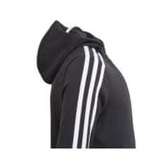 Adidas Mikina čierna 129 - 134 cm/XS Essentials 3S Fullzip Hoodie JR