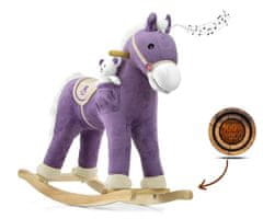 MillyMally Hojdací koník Pony Purple