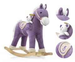MillyMally Hojdací koník Pony Purple