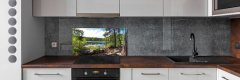 Wallmuralia.sk Panel do kuchyne Lesné panorama 140x70 cm