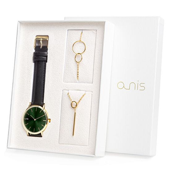 Anis Set hodinek, náhrdelníku a náramku AS100-26