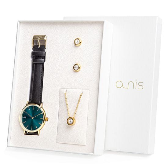 Anis Set hodinek, náhrdelníku a náušnic AS100-23