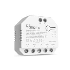 Sonoff Dual R3 duálne relé s ovládačom rolety na meranie výkonu