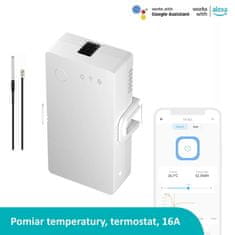 Sonoff TH Origin + DS18B20 Wifi relé s meraním teploty, termostat