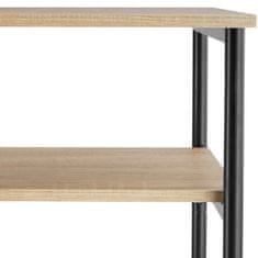 tectake Odkladací stolík Memphis 34x30x59cm - Industrial svetlé drevo, dub Sonoma