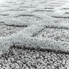 Ayyildiz Kusový koberec Pisa 4702 Grey kruh 80x80 (priemer) kruh