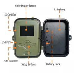 Secutek 4G LTE Fotopasca HC-940Pro-Li - 30MP, 4G