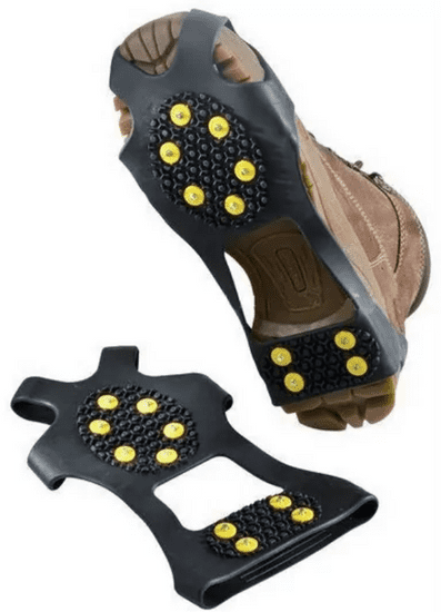 Protišmykové návleky na topánky, nesmeky veľ. 37-41, čierne T-304