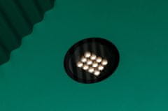 FARO Barcelona FARO TRAS-25 LED zapustené svietidlo, čierna, 13st
