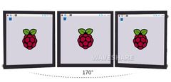 Waveshare 4-palcový dotykový displej pre Raspberry Pi