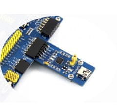 Waveshare Adaptér USB UART na čipe CP2102 Konektor MiniUSB