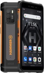 myPhone Hammer Iron 4, 4GB/32GB, oranžový