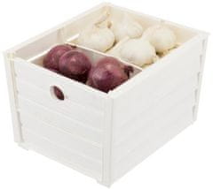 Bama Box na zeleninu a ovocie, šedohnedý