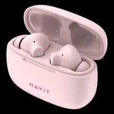 Havit Haviť bezdrôtové slúchadlá TW967P ružová