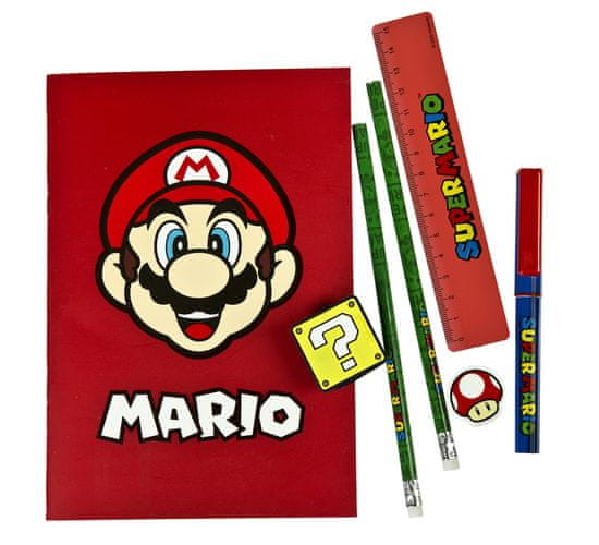 Undercover Súprava školských potrieb Super Mario