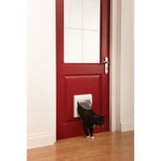 VERVELEY PETSAFE Staywell magnetické dvere klasické 4 polohy, biele, pre mačky