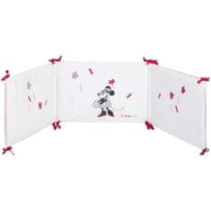 Disney Chránič postele DISNEY Minnie, konfety, 40 x 180 cm, 100 % polyesterová sametová čipka
